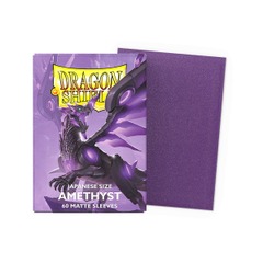 Dragon Shield Sleeves: Japanese Matte Amethyst (Box Of 60)